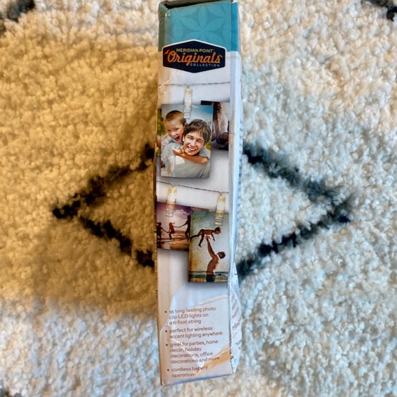 Meridian Point Photo Clip LED String Lights Decor - Picture 3 of 3